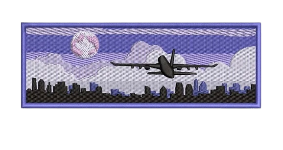 Paisagem de avião
