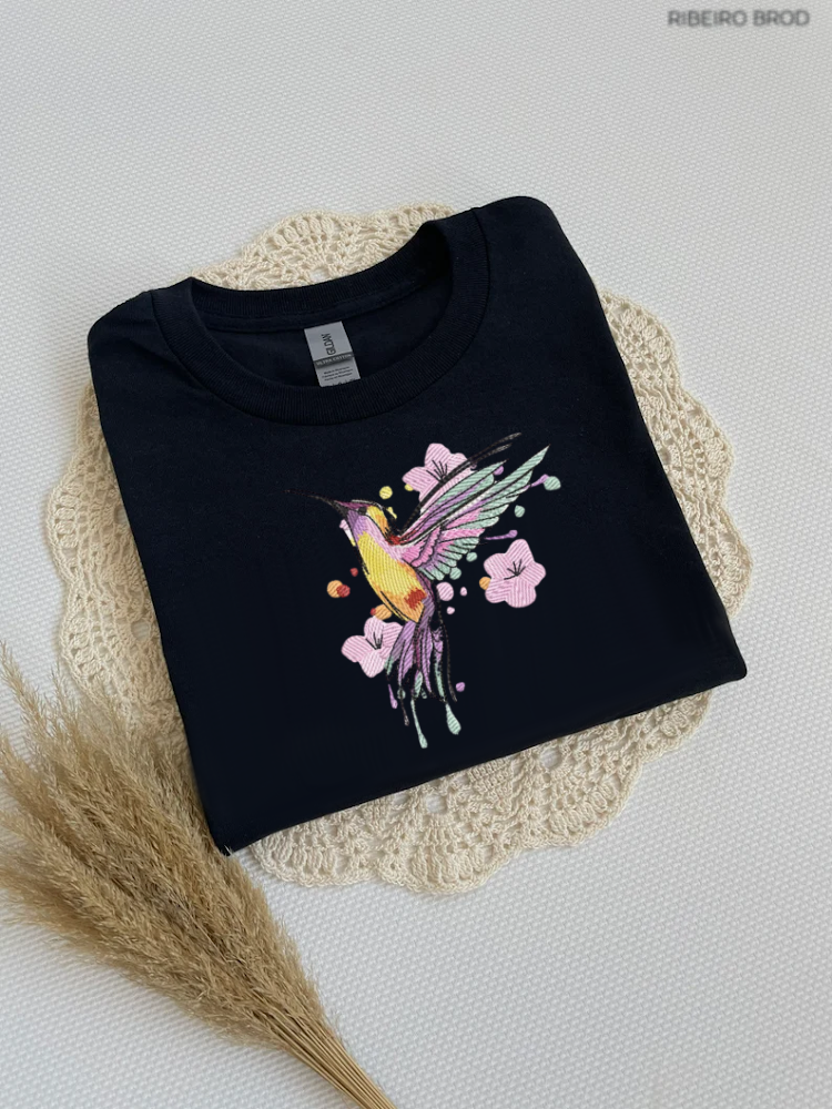 Colibris à l’aquarelle