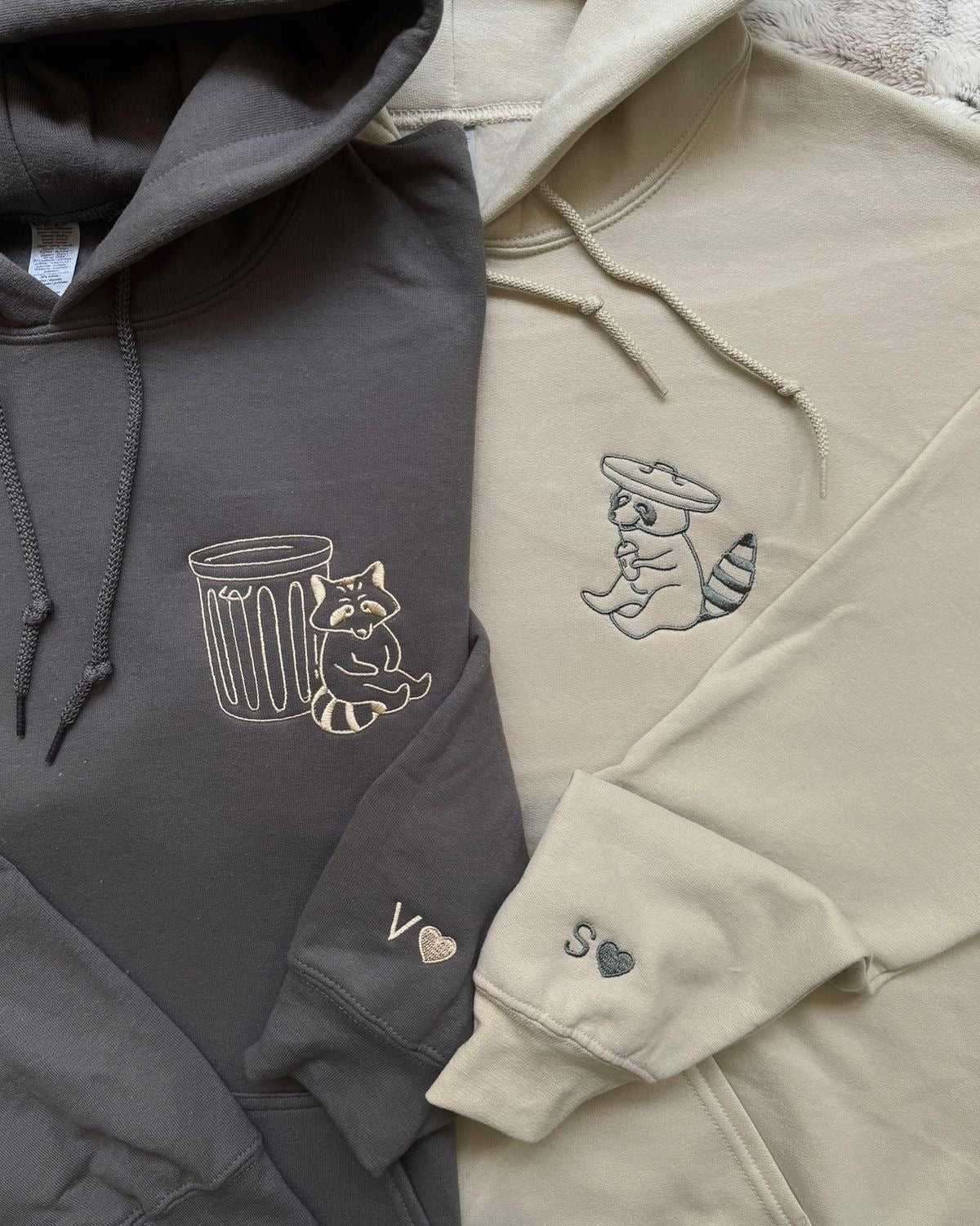 Ratons Laveurs dans une poubelle