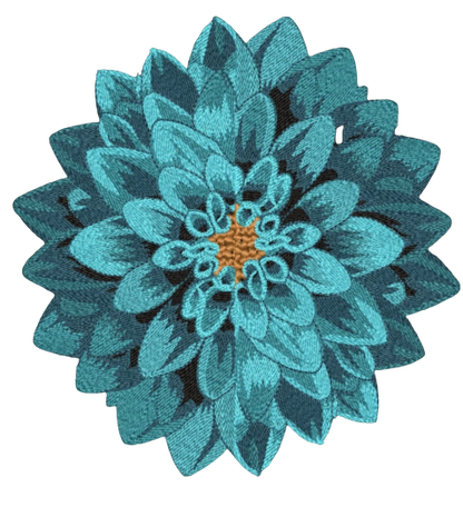 Blue flower