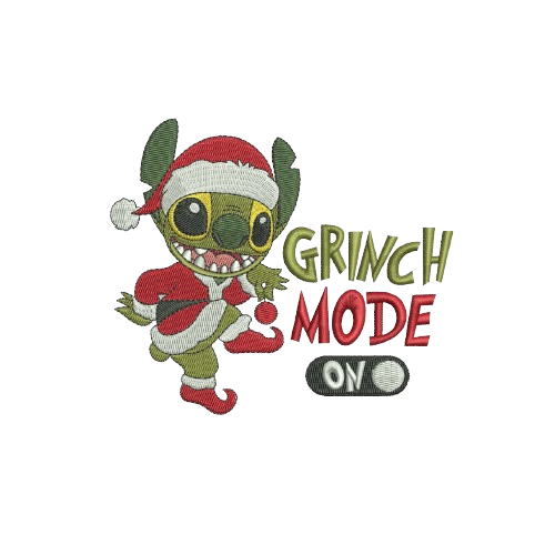 Stitch - grinch mode ON