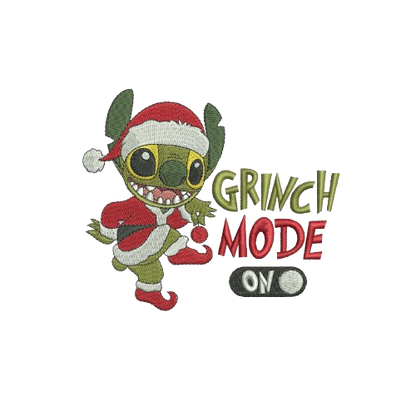 Stitch - grinch mode ON