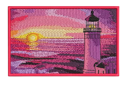 Pink lighthouse