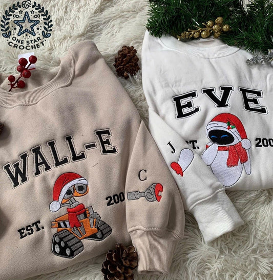 Duo Wall-E & Eve - Noël édition